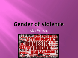 Gender of Violence.odp