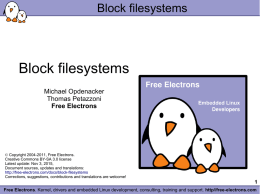 Block filesystems