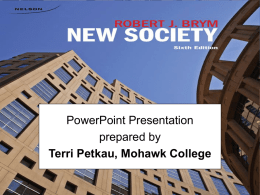 PowerPoint Presentation prepared by Terri Petkau, Mohawk College CHAPTER SEVEN Gender Inequality: Economic and Political Aspects Monica Boyd.