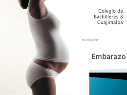 Colegio de Bachilleres 8 Cuajimalpa  bebe_riendose_rre.mp3 Se denomina gestación, embarazo o gravidez (del latín gravitas) al período que transcurre entre la implantación en el.