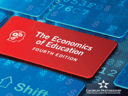 Georgia Municipal Association June 27, 2015  1. Examine the Data for Education in Georgia 2.