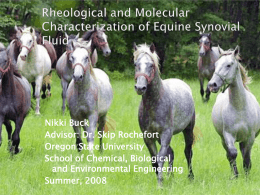 Nikki Buck Advisor: Dr. Skip Rochefort Oregon State University School of Chemical, Biological and Environmental Engineering Summer, 2008