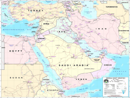 Background: Middle East • Geographic position at the junction – Africa, Asia, and Europe.