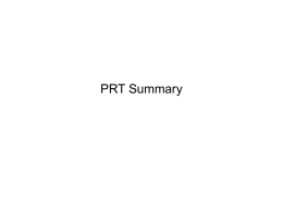 PRT Summary Motivation for Precomputed Transfer  • better light integration and light transport – dynamic, area lights – shadowing – interreflections  point light  area light  • in real-time  area.