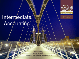 Intermediate Accounting  19-1  Prepared by Coby Harmon University of California, Santa Barbara 19 Accounting for Income Taxes  Intermediate Accounting 14th Edition  Kieso, Weygandt, and Warfield 19-2