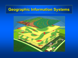 Geographic Information Systems What is a Geographic Information System (GIS)? • A GIS is a particular form of Information System applied to geographical.