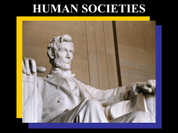 HUMAN SOCIETIES SOCIETY PEOPLE WHO INTERACT WITHIN A DEFINED TERRITORY WHILE SHARING A COMMON CULTURE OR WAY OF LIFE.