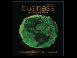 9-1 Business in a Changing World  Chapter 9 Production and Operations ManagementMcGraw-Hill/Irwin  Copyright © 2009 by the McGraw-Hill Companies, Inc.