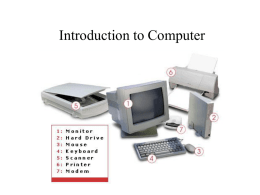 Introduction to Computer ชนิดของคอมพิวเตอร์ คอมพิวเตอร์แบ่งตามลักษณะข้อมูล  1. อนาลอกคอมพิวเตอร์ (Analog Computer) ทางานโดยการนาค่าตัวแปรที่ต่อเนื่อง เช่น ค่าแรงดัน ไฟฟ้ าในวงจรมาใช้ในการคานวณ ลักษณะข้อมูลเป็ น แบบ continuous data 2.