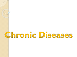 CHRONIC DISEASE Chronic diseases are diseases of long duration and generally slow progression. •  •Chronic  diseases, such as heart disease, stroke, cancer, chronic respiratory diseases and.