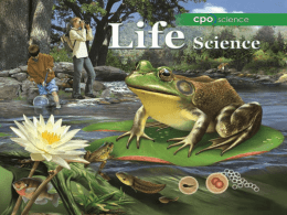 Organisms and the Environment Chapter Four: Physical Science Connections • 4.1 Elements and Compounds • 4.2 The Compounds of Life  • 4.3 Physical Variables.