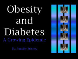 A Growing Epidemic By: Jennifer Brierley Section One Developing a Thesis and Finding Data.