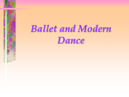Ballet and Modern Dance Italian Beginnings 15th century: Italian Beginnings  Gugliemo Ebreo (1420-84), teacher of dance to the nobility, wrote a study of dance that.
