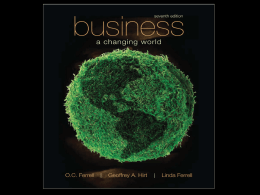 Business in a Changing World  Chapter 2 Business Ethics and Social Responsibility  McGraw-Hill/Irwin  Copyright © 2009 by the McGraw-Hill Companies, Inc.