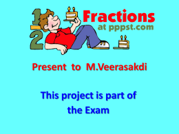 Present to M.Veerasakdi This project is part of the Exam Group Members Searching Data  No.  Create PowerPoint Presentation Sending E- mail  No.  Presentation in English  No. No.  No.