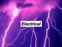 Electrical Introduction • An average of one worker is electrocuted on the job every day • There are four main types of electrical.