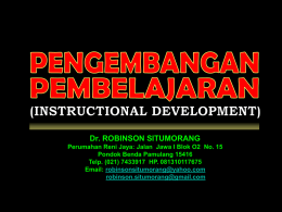 Dr. ROBINSON SITUMORANG Perumahan Reni Jaya: Jalan Jawa I Blok O2 No.