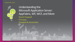 Windows Server AppFabric does this AppFabric Caching Services does this (mostly) Cache Server AppFabric Caching Services Cached Data Cache Client  Cached Data Local Cache  Cache Server AppFabric Caching Services Cached Data Cache Server AppFabric Caching Services Cached.