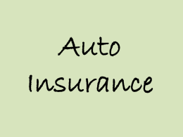Auto Insurance Don’t Drive without Insurance! Driving without insurance is a risky proposition.