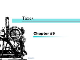 Taxes Chapter #9  11/6/2015 Which Accounting System Is Best For You? Cash or Accrual? It depends on your individual situation  11/6/2015