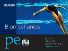 Biomechanics An overview   Biomechanics can be used to:        Refine technique Prevent injury Develop equipment Correct errors  Whilst many biomechanical principles are inherent in each sport skill, it.