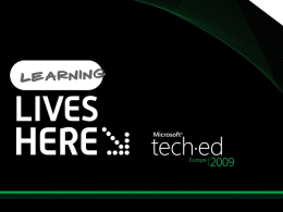 Paul Andrew Technical Product Manager Microsoft Session Code: OFS215 Microsoft SharePoint 2010 The business collaboration platform for the Enterprise and the Web.