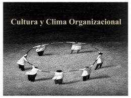 Cultura y Clima Organizacional ¿Qué es la Cultura Organizacional?  Lluvia de Ideas.