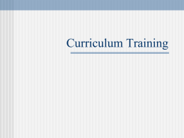 Curriculum Training Introduction   Jennifer Payne, M.Ed. University Curriculum Procedures Analyst    Coordinates new course, course change, distance learning, and undergraduate program change applications; maintains the course catalog,