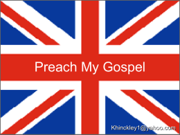 Preach My Gospel  Khinckley1@yahoo.com Bro. Bill Beardall The Kirtland period of Church history might be likened to our childhood.