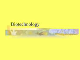 Biotechnology What Is Biotechnology?     Using scientific methods with organisms to produce new products or new forms of organisms Any technique that uses living organisms or.