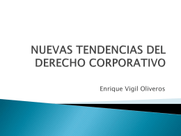 Enrique Vigil Oliveros     «El gobierno corporativo se refiere a las estructuras y procesos para la dirección y el control de las compañías.