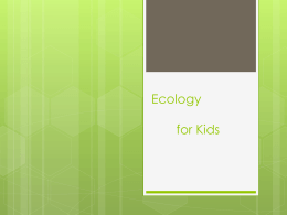 Ecology for Kids www.makemegenius.com Check MMG School Science  for free  Science Videos for Kids Define Ecology  study  of the interactions that take place among organisms and their.