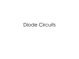 Diode Circuits Voltage Regulation  Rectifier Circuit Half-Wave Rectifier Tin  Cause of ripple: the capacitor is discharged for almost an entire period.
