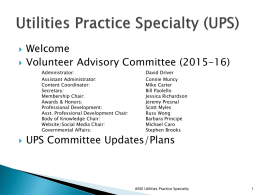    Welcome Volunteer Advisory Committee (2015-16) Administrator: Assistant Administrator: Content Coordinator: Secretary: Membership Chair: Awards & Honors: Professional Development: Asst.
