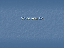 Voice over IP Objectives         Circuit vs. Packet switching Digitizing your voice VoIP Protocols VoIP Equipment Cisco CallManager & Network Setup Asterisk@Home Pictures and demo of basic implementation.