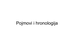 Pojmovi i hronologija PRAISTORIJA  PALEOLIT RANI (donji), 2. 500. 000 – 300.