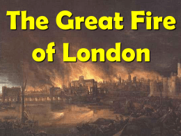 The Great Fire of London The famous ‘Great Fire of London’ started on Sunday 2 September 1666 in a bakers shop.