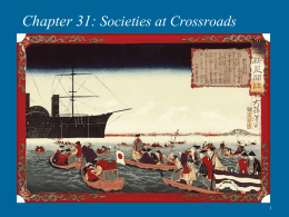 Chapter 31: Societies at Crossroads The Ottoman Empire in Decline Height of Ottoman military expansion in late seventeenth century.