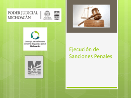 Ejecución de Sanciones Penales Fase teórica Unidad 1 Marco normativo 1.1. La reforma constitucional en materia de seguridad pública y de justicia (2008)  Decreto.
