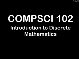 COMPSCI 102 Introduction to Discrete Mathematics Turing’s Legacy: The Limits Of Computation. Anything  says is false!