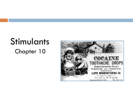 Stimulants Chapter 10 Major Stimulants   All major stimulants increase alertness, excitation, and euphoria; thus, these drugs are referred to as “uppers.”  Schedule  I (“designer” amphetamines) 