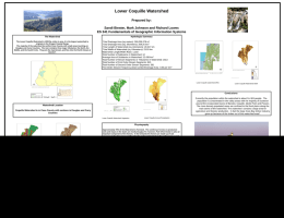 Lower Coquille Watershed Prepared by: Sandi Biester, Mark Johnson and Richard Lowes ES 341 Fundamentals of Geographic Information Systems Hydrologic Summary  The Watershed The Lower Coquille.