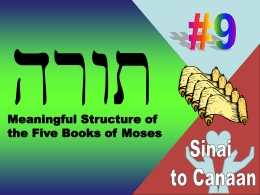 Meaningful Structure of the Five Books of Moses Leviticus  Lev 16 Lev 11-15 unclean  Lev 8-10 priests ordained Lev 1-7 offerings Exo 35-40  Tabernacle planned  be holy Lev 17-20  Who?  priests.