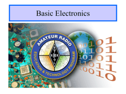 Basic Electronics Basic Electronics Course Standard Parts List Quantity111111111  Part Description Mastech Mulitmeter Solderless Breadboard Jumper Wires* 9V Battery Holder 1.5V Battery Holder 100 ohm ** 200 ohm 330 ohm 1000