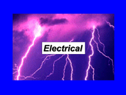 Electrical Introduction • An average of one worker is electrocuted on the job every day • There are four main types of electrical.