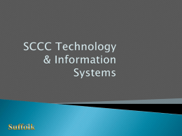   Academic    Administrative ◦ Departments  Desktop Services  Networking & Telecommunications  Computer Center  ◦ Office of Computer and Information Systems.
