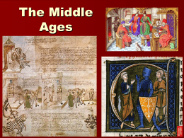 The Middle Ages The beginning…Early Middle Ages Decline of Roman Empire  Rise of Northern Europe  New forms of government  Heavy “Romanization” (religion, language,