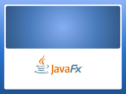   Czym jest JavaFX? oRich Internet Application oAtrakcyjny wizualnie, dynamiczny, multimedialny, jednoekranowy interfejs  oAlternatywa dla Adobe Flash, Adobe Flex, Microsoft Silverlight  oDeklaratywny język skryptowy.