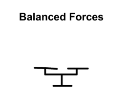 Balanced Forces Levers Write out the statements that are true. • a The longer the lever, the bigger the force that is needed to.