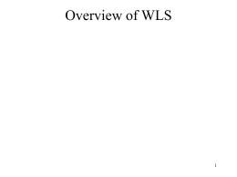 Overview of WLS Proposed Wait Listing Service (WLS) Presented by  Chuck Gomes VeriSign Global Registry Services (VGRS) Potential registrants subscribe, through a.